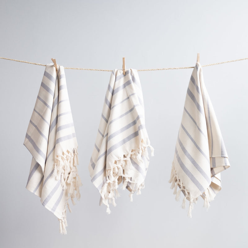 Venus striped Turkish towels have classic yet stylish style Urban Pera