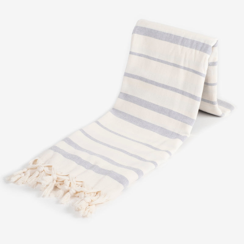 Tyche Turkish Bath & Beach Towel | Urban Pera Blue